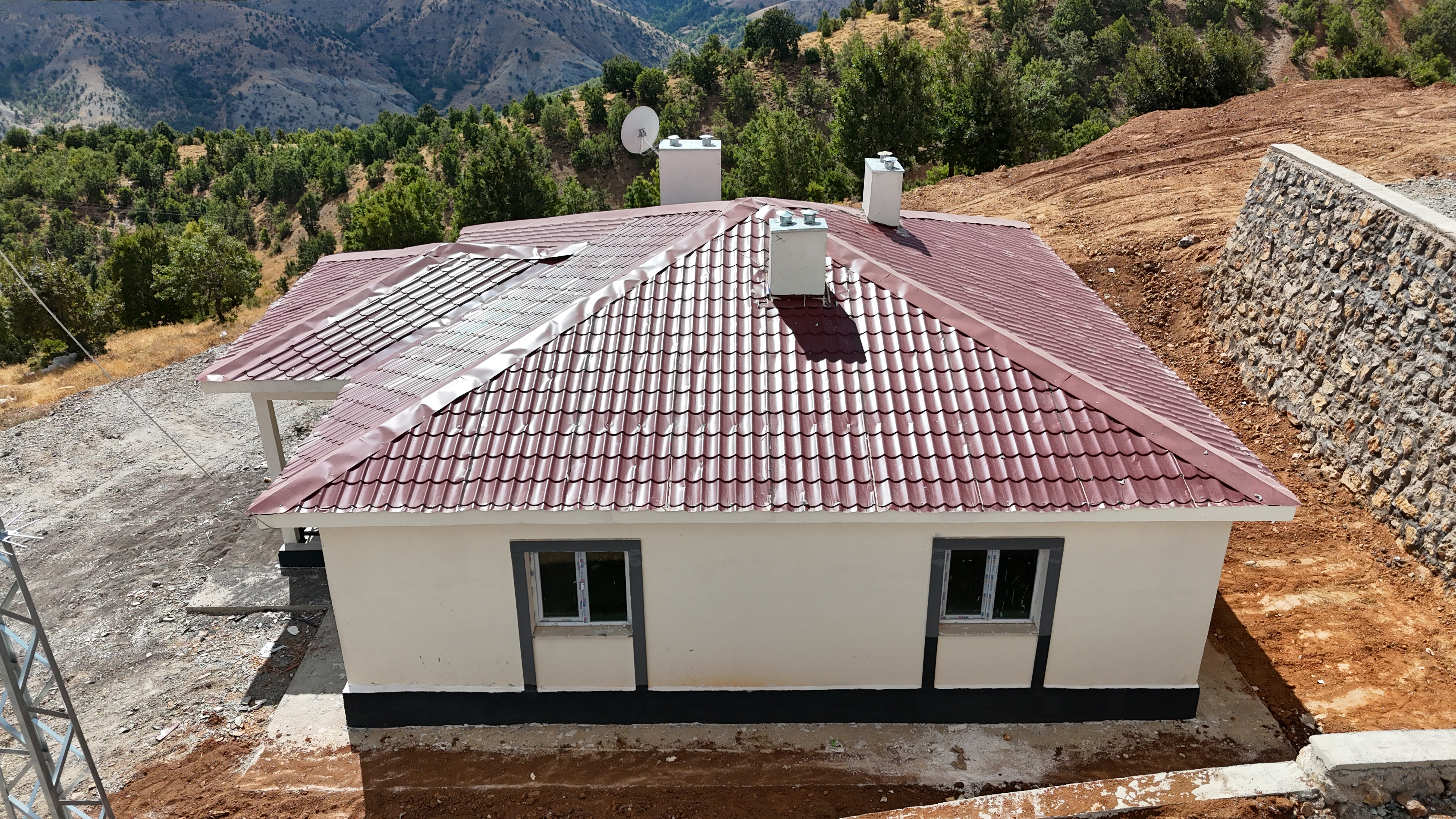 Set Müşavirlik Denetiminde Diyarbakır Hafif Çelik Yapım İşi Çüngüş Çaybaşı