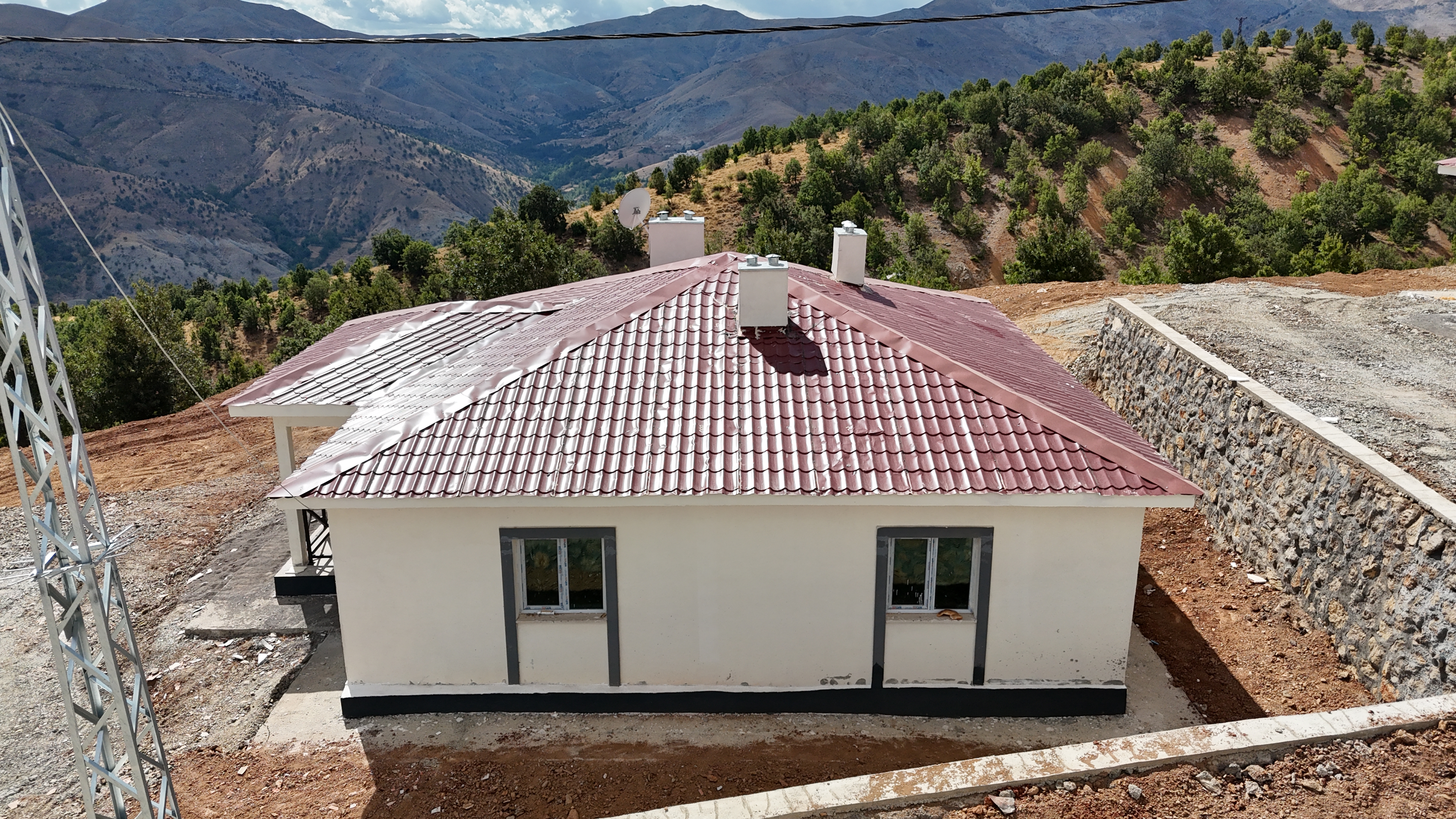 Set Müşavirlik Denetiminde Diyarbakır Hafif Çelik Yapım İşi Çüngüş Çaybaşı