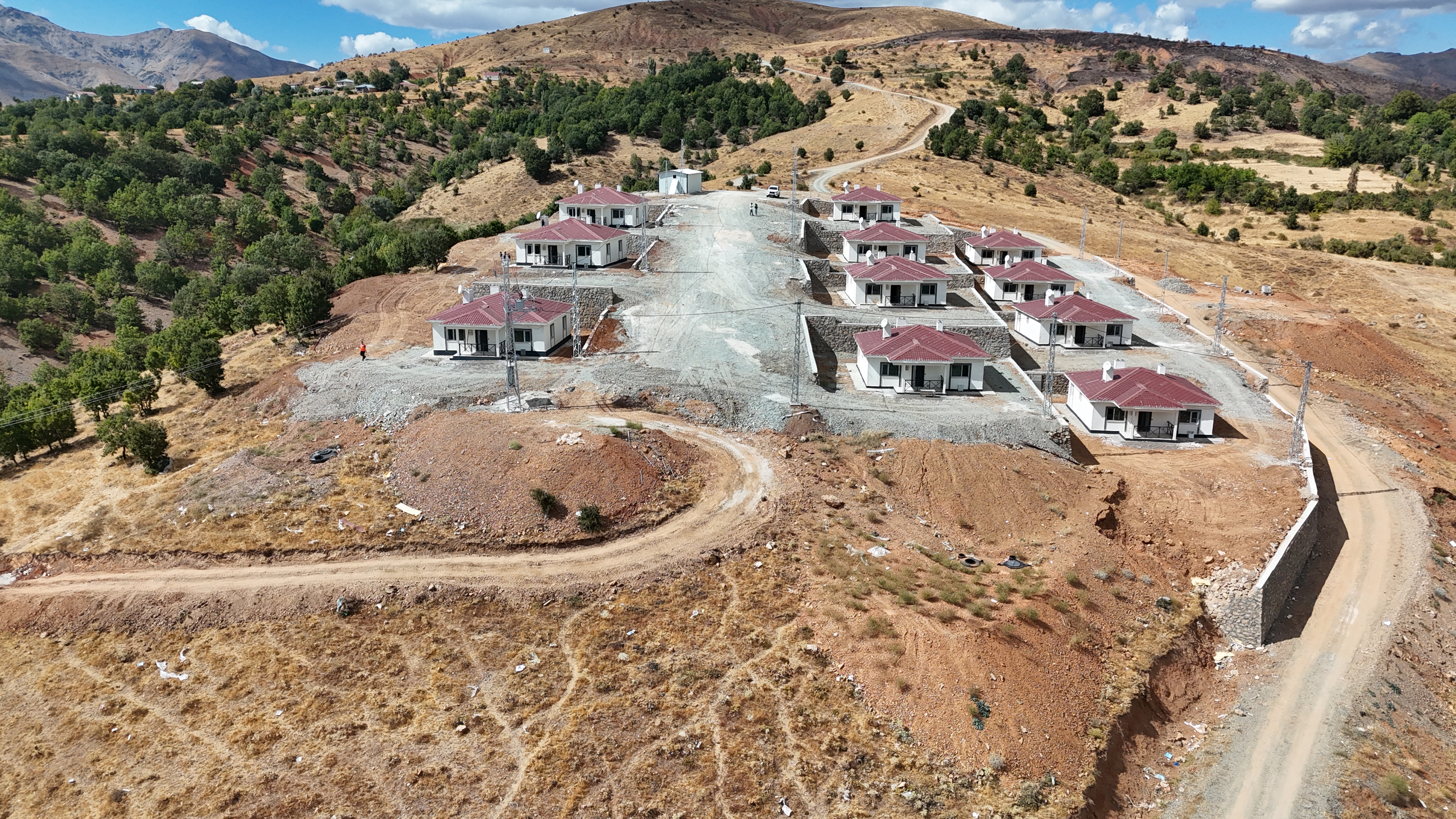 Set Müşavirlik Denetiminde Diyarbakır Hafif Çelik Yapım İşi Çüngüş Çaybaşı