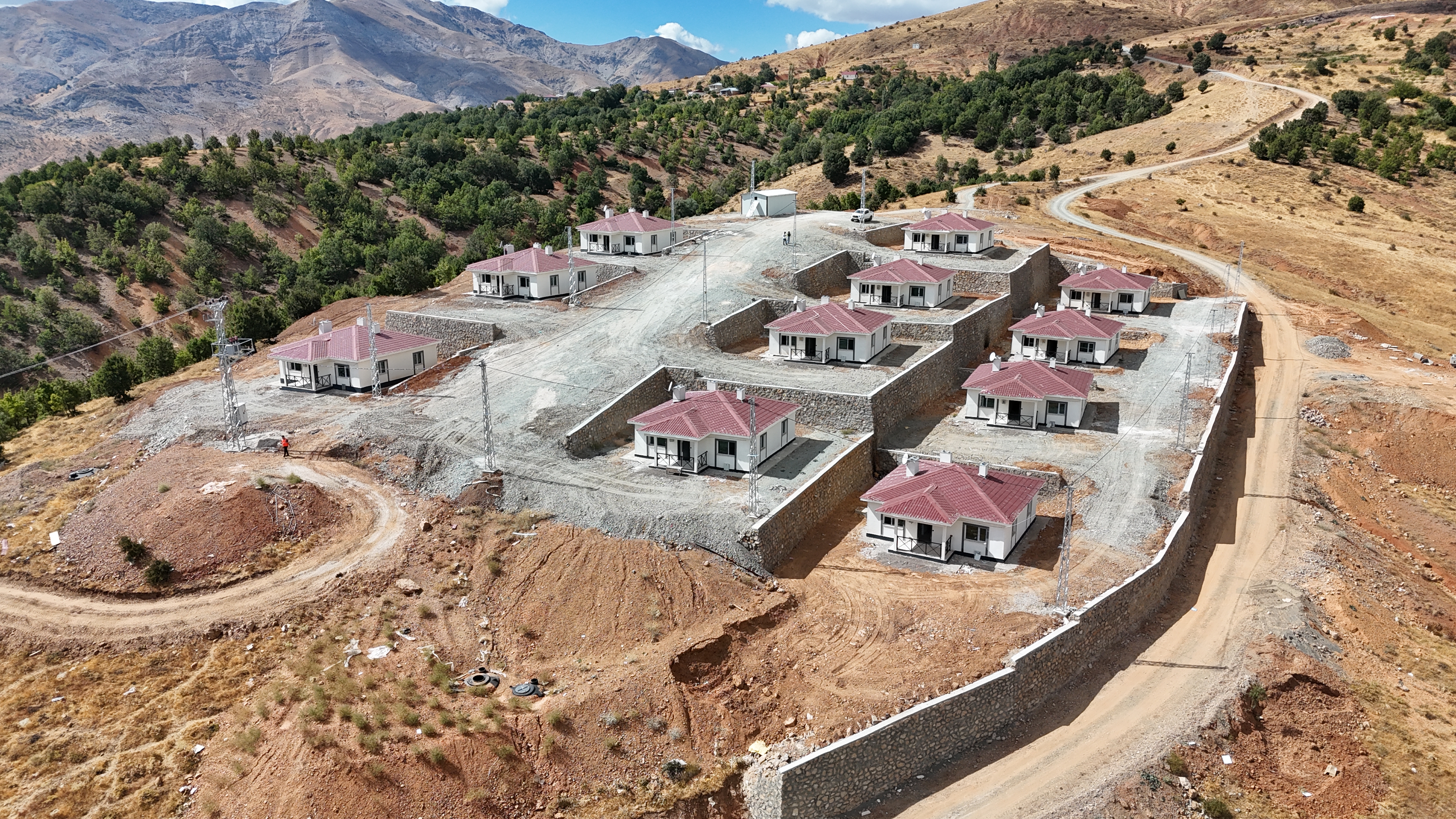 Set Müşavirlik Denetiminde Diyarbakır Hafif Çelik Yapım İşi Çüngüş Çaybaşı